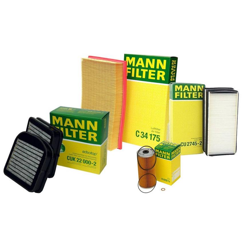 Mercedes Filter Service Kit 119180000967 - MANN-FILTER 3724567KIT